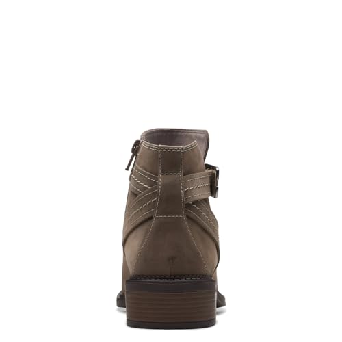 Image of Clarks womens 26168079-dark Tan L Uniform Dress Shoe