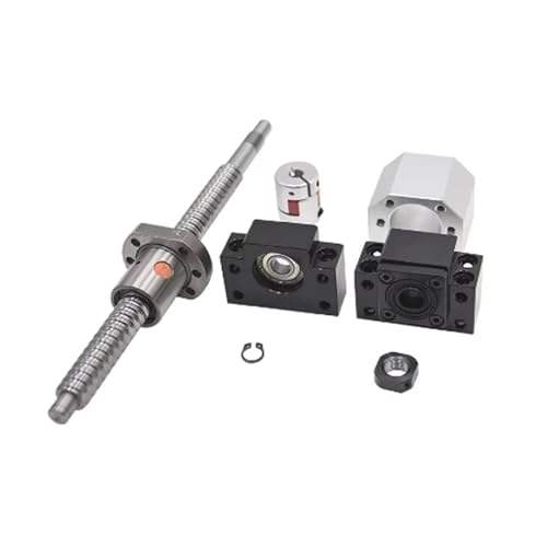 Vis à billes SFU1204 C7 robuste de 12mm avec paliers BKBF et coupleur inclus