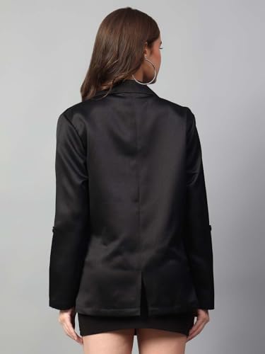 Image of KOTTY Womens Soild Regular fit 3 /4 Sleeve Formal -Casual Blazer