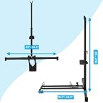 Foozet Bike Stand,Vertical Bike Rack Garage,Space-Saving Rack with Adjustable for Garage & Apartment, Bike Storage for Indoor Storage (1 pack) - Image 3