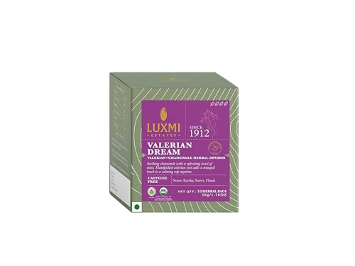 Luxmi Estates Organic Valerian Root Tea (25 Bags)