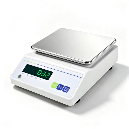 Image of High Precision Lab Scale Analytical Balance,G /ct /oz /lb,5000g x 0.01g