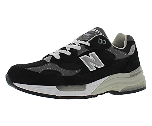 New Balance Made in USA 992 Men's Casual Running Shoes, Size 8.5 Black