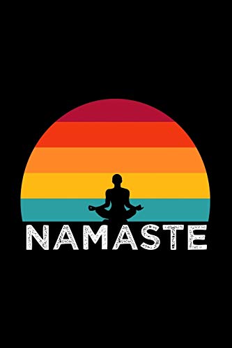 Namaste Yoga Yogi Notebook, 6x9, 120 Pages
