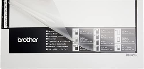 Brother Scanning mat for ScanNCut SDX1000 and 1200-30.5 x 61 cm, Paper, White, 30, 5 x 61 cm