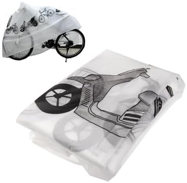 Bicycle Garage Cover(White)