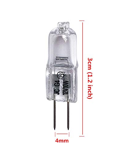 Vstar Q20/G4/Cl/12V,10 Watt,T3 Jc Type,12 Volt,Clear,G4 Bi-Pin Base,Halogen Light Bulb(20 Pack) #TOP1