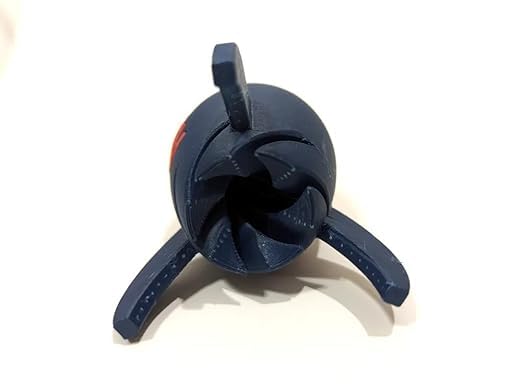 3D CRAFT 3D Printed Mini Rocket Toy Model for Kids | Space Theme Decorative Rocket | Non-Electric Educational Toy | Creative Desk Showpiece | Durable Plastic Rocket for Boys & Girls 3
