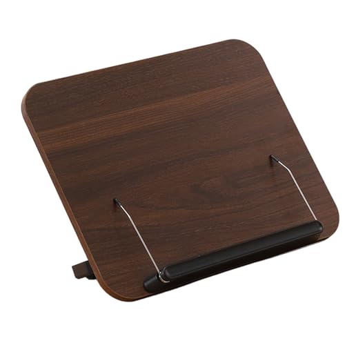 Soporte De Lectura De Madera Ergonómico Ajustable Diseño Plegable Para Un Uso Cómodo De Libros Y Tabletas En Múltiples Entornos