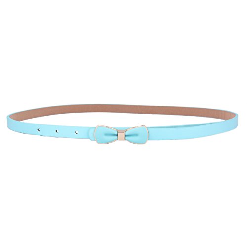 Women's Delicate Bowknot Press Dress Waist Belt2