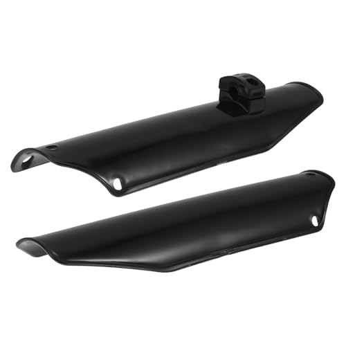 Parliky Cubierta Protectora Amortiguador Delantero para Motocicleta Off-Road 50-125cc, Par de Plástico Resistente para Horquilla, Compatible Crf50 Xr50, Piezas de Motocicleta Todoterreno
