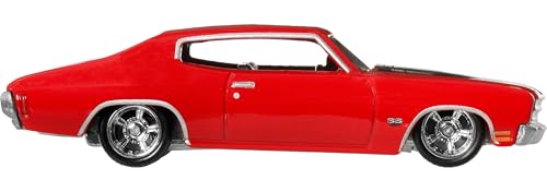 Image of Hot Wheels Cars, Premium Fast & Furious 1970 Chevrolet Chevelle SS, 1:64 Scale Die-Cast Car for Collectors Inspired by Fast & Furious Movie Franchise​​