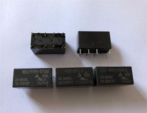 Relais à semi-conducteurs HFD27 miniature 5V lot de 5 pièces à faible bruit