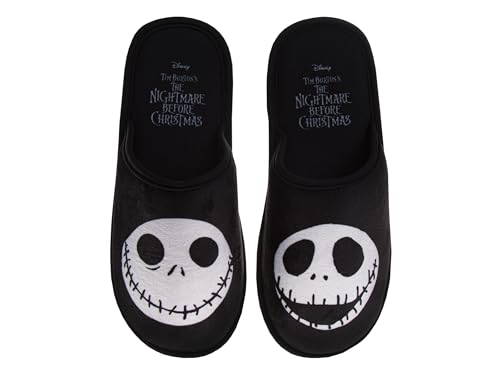 Nightmare Before Christmas Sandals Closed Toe - Jack Skellington Slipper Lightweight Warm Soft House Sandal (sizes: 11-13 Little Kids / 1-5 Big Kids / 5-12 Adults)4