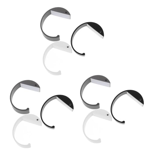 Cintre de bureau mobile PRETYZOOM : lot de 9 crochets compacts