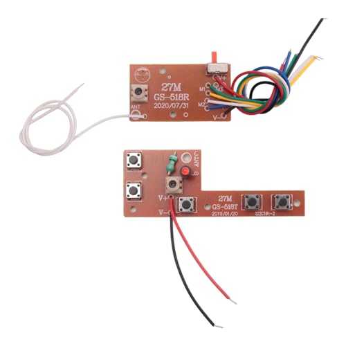 Streemaa 2 �� 5CH RC�����[�g�R���g���[��27MHz��HPCB�g�����X�~�b�^�[�ƃ��V�[�o�[�{�[�h�J�[���W�I�V�X�e���A�N�Z�T���[20-25M