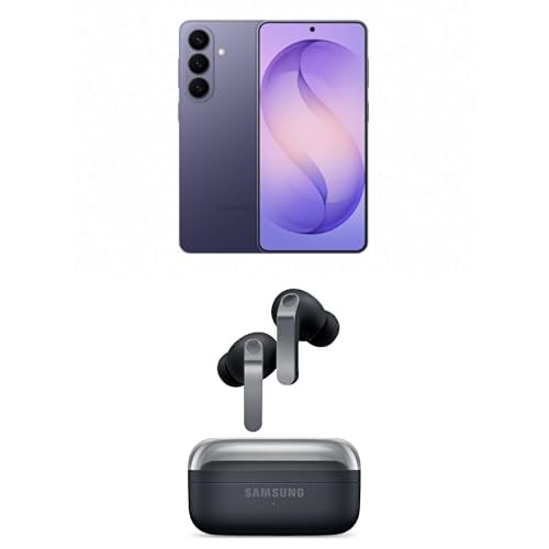 Image of Samsung Galaxy S26+, Unlocked Android Smartphone + Buds4 Pro, 512GB, Powerful Processor, Galaxy AI, Immersive Viewing, Durable Battery, 2026, Cobalt Violet