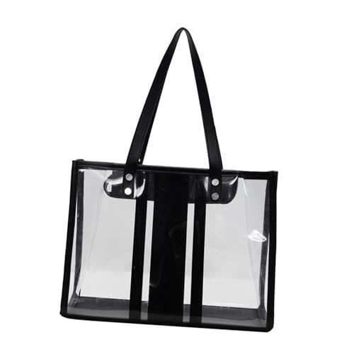 Women Clear Beach Bag, Lightweight, Large Capacity, for Travel Picnic Holiday