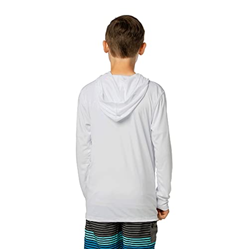 Vapor Apparel Youth UPF 50+ Quick Dry Sun Protection Outdoor Swim Performance Rash Guard Long Sleeve Hoody Shirt2
