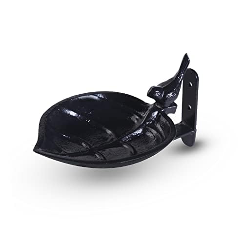 Sharpex Sturdy Steel Plant Hanger Bird Bath or Feeder, Cast Iron Wall Mount Bird Feeder Great for Attracting Birds (Black, 1) (B09PRL1JV7) Amazon Price History, Amazon Price Tracker