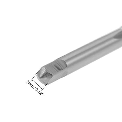 Uxcell Machine Tap #8-32 Unc Thread 2B Class 3 Flutes High Speed Steel Screw Threading Tap Tapping Tool 5Pcs #TOP3