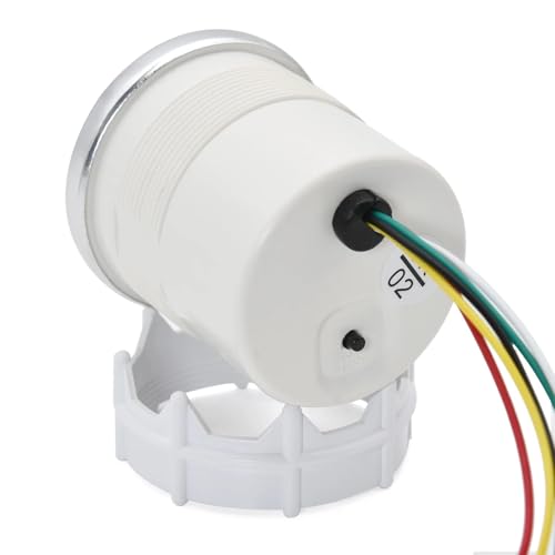Medidor de Aumento Coche 2" 52mm con voltímetro y tacómetro de 12V 5