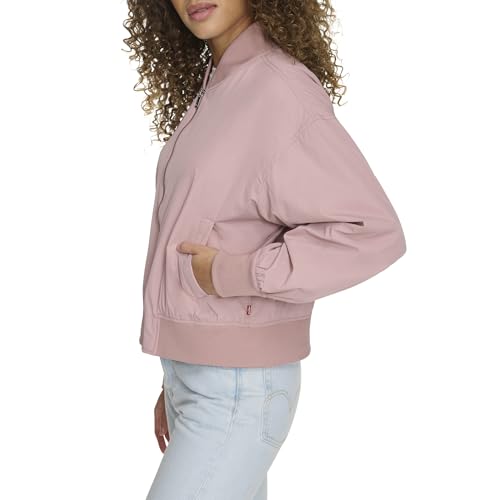 Image of Levi's Women's Lightweight Bomber Jacket with Rib-Knit Trim
