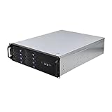  DUOCAI 3U 570MM 8 HDD 8Bays Hotswap Rack Servidor chasis Caja de la computadora Compatible con Discos Duros SATA SAS 7 Ranuras de expansión Completa xPCIE