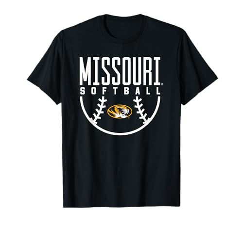 University of Missouri Mizzou Tigers Softball Arch T-Shirt