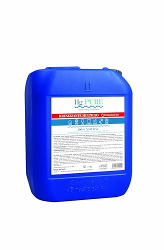 Hg Pure Disinfettante Igienizzante Liquido e Ricarica per Spray Multiuso