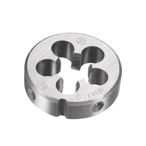 MACHSWON M14 x 1mm Metric Tap and Die Set - Machine Thread Screw Tap with Round Threading Die Kit for Thread Repair - Image 2