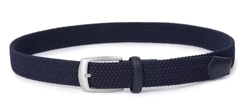 Image of Fabio Valenti Canvas Elastic Fabric Woven Stretch Braided Belts for Men Women Junior with Multicolored /Full Sizes
