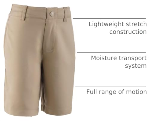 Image of Under Armour Boys' Golf Medal Play Shorts, Smooth & Durable Stretch Twill