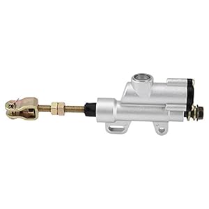 Achterrem Master Cilinder, Universele Hydraulische Hoofdcilinder Pomp Achtervoetrem Cilinder voor Motorfiets Atv Dirt…