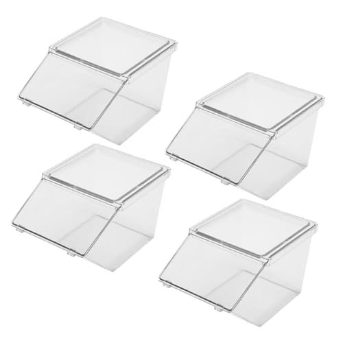 Yardenfun 4pezzi Scatola Per Bustine Tè Organizer Portabustine Tè e Caffè Stazione Per Caffè Bustine