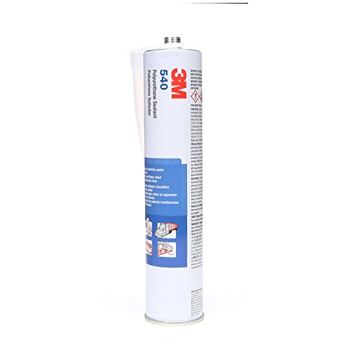 3M Polyurethane Sealant 540, Net 10.5 Fluid Ounce Cartridge, Black (Pack Of12) #TOP21