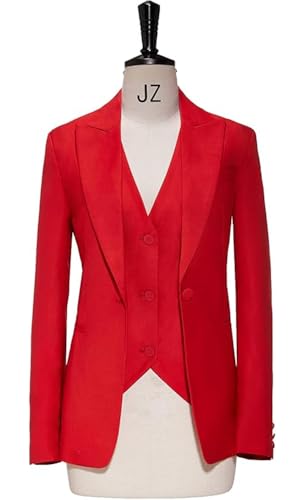 Women Suits Office Work 3 Pieces Set Lady Blazer Formal Business Suit Wedding Tuxedos Party (Blazer+Vest+Pants)3