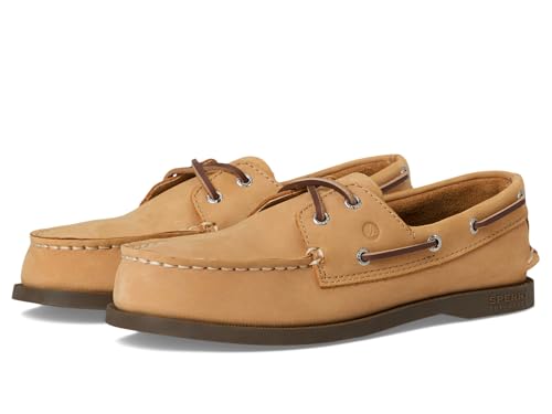 Image of Sperry Boy's Authentic Original (Toddler /Little Big Kid) Boat Shoe, Sahara 1, 3
