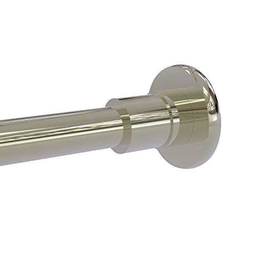 Allied Brass 1099 Curtain Shower Rod Bracket, Polished Nickel