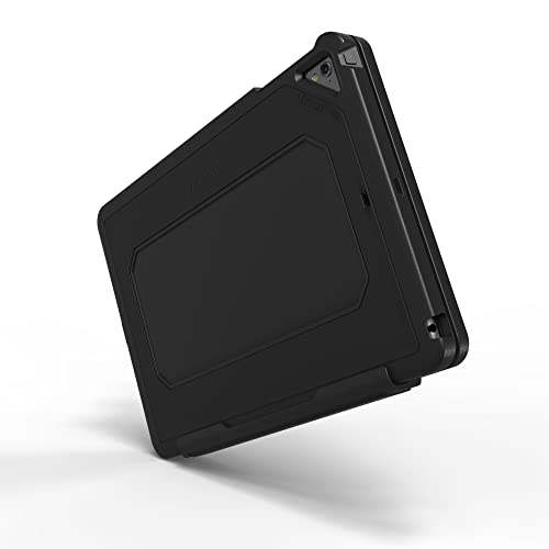 Zagg Rugged Book Detachable Case And Magnetic-Hinged Keyboard For Ipad Air, Ipad Air 2, & Ipad 9.7 Inch, - Multi-Device Bluetooth Pairing, Backlit Keyboard - Usb-C To Usb-C Cable Included (Black) #TOP4