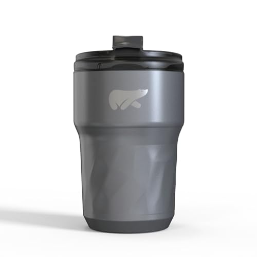 Image of Headway Java Alps Stainless Steel Mugs 360 ml- 2 Years Brand Warranty | Insulated Coffee Mug | Travel Mug | Coffee Tumbler | Cold for 6 Hours & Hot for 3 Hours | Stellar Grey