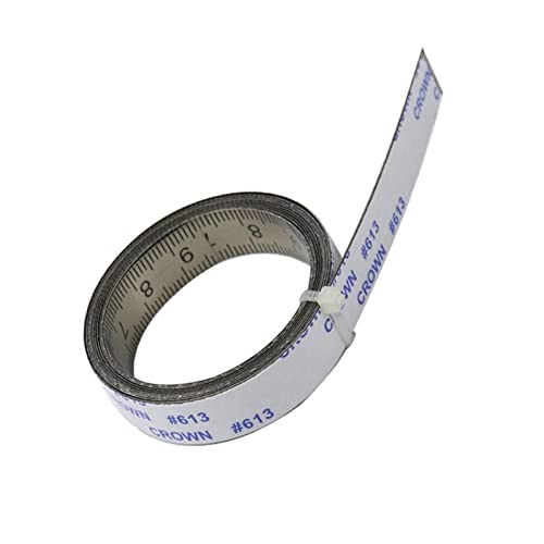 Cinta Métrica de Acero Inoxidable Autoadhesiva 1M miniatura 5