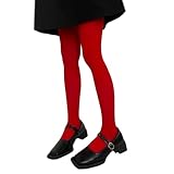 YUEZHAN Bas Autofixants Collants Résistants À La Course pour Femmes Bas De Danse Soft Semi Opaque Collants Taille Haute Bigred