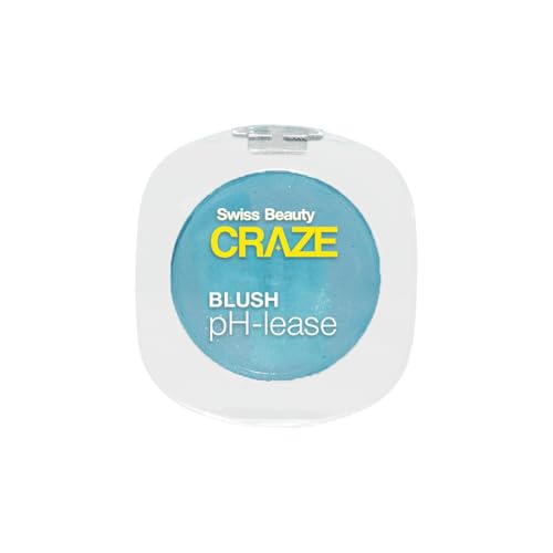 Image of Swiss Beauty CRAZE Blush pH-Lease | Tiny Shimmer Particles For A Dewy Glow With Macadamia Oil & Olive Oil |