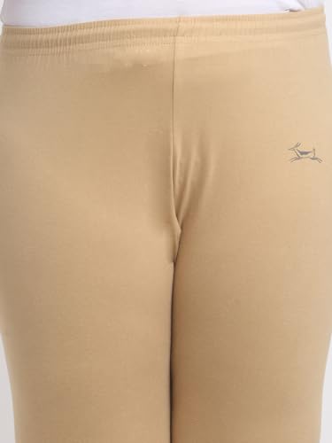 Image of Soft Cotton Ankle Lenght Solid Regular and Plus 35 Colours Leggings for Womens and Girls (Sizes :- M to 6XL)