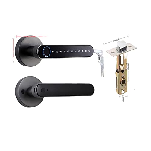 ���̔F�؃X�}�[�g���b�N�w��p�X���[�h�d�C�f�W�^�����b�N Tuya ���������L�[���X�Z�L�����e�B�h�A�n���h���ƒ�p ���z����(T8 gun Bluetooth)