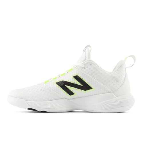 New Balance Women's FuelCell VB-01 Volleyball Shoe, White, 7.5