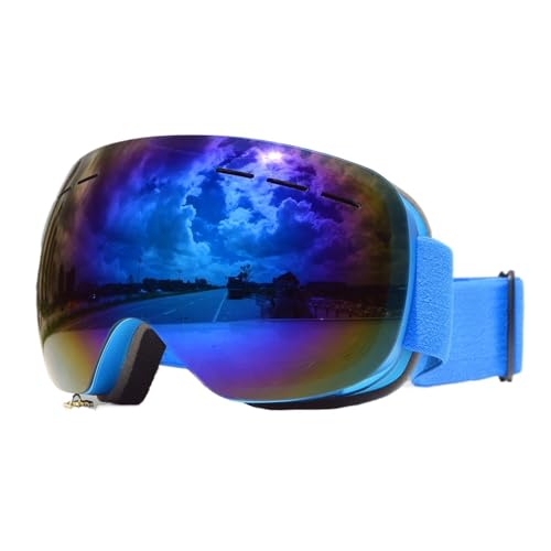 Lunette de ski hommes femmes double couches anti-buée pour le snowboard