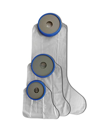 Blue Jay An Elite Healthcare Brand Waterproof Cast - Bandage Protector for Adult Long Leg - Reusable with a Watertight Seal for Showers - Baths and Pools Cast Cover - 41 Inches Long - Thumbnail 4