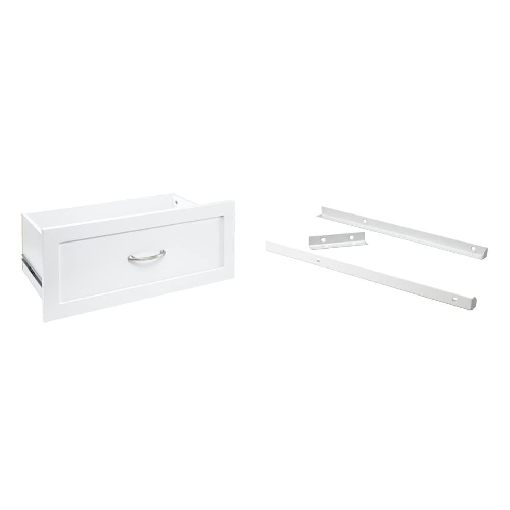 ClosetMaid Pure White SuiteSymphony 25 X 10Inch Drawer, 25'' X 10